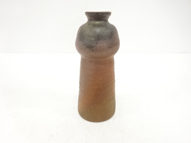  備前焼　丸山窯造　花入